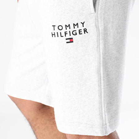 Tommy Hilfiger - Pantaloncini da jogging 2881 Grigio Heather