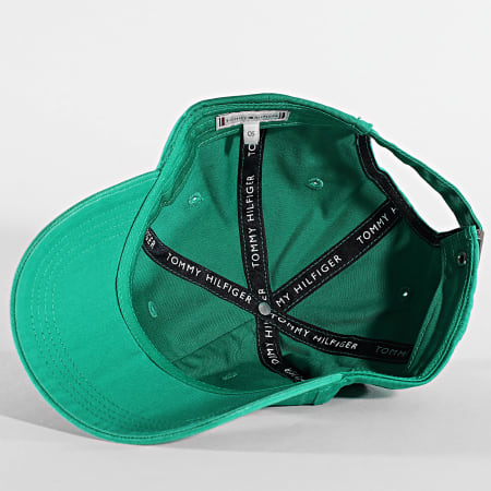 Tommy Hilfiger - Cappello morbido Essential Flag 6050 verde