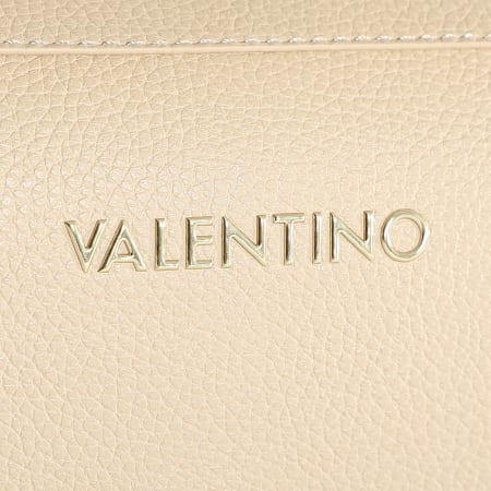 Valentino By Mario Valentino - Sac A Main Femme Alexia VBS5A809 Beige Doré