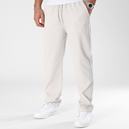 2Y Premium - Pantaloni da jogging grigio chiaro