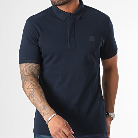 2Y Premium - Polo Manches Courtes Bleu Marine