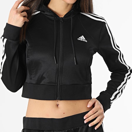 Adidas Performance - Chándal Glam Mujer IN1836 Negro