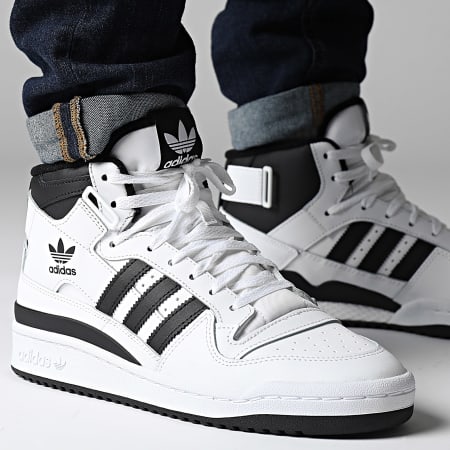 Adidas Originals - Baskets Forum Mid IG3756 Footwear White Core Black Footwear White