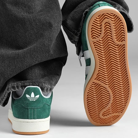 Adidas Originals - Campus 00s Zapatillas H03472 Verde Oscuro Calzado Blanco Off White