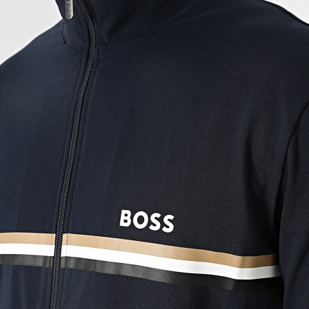 Maillot De Survêtement Homme BOSS Welogocrew - Col Rond, Coupe Décontractée, Poignets Côtelés