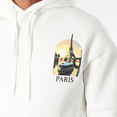 Ikao - Sweat Capuche Blanc