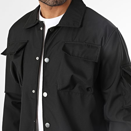 Ikao - Conjunto de chaqueta y pantalón Cargo negro