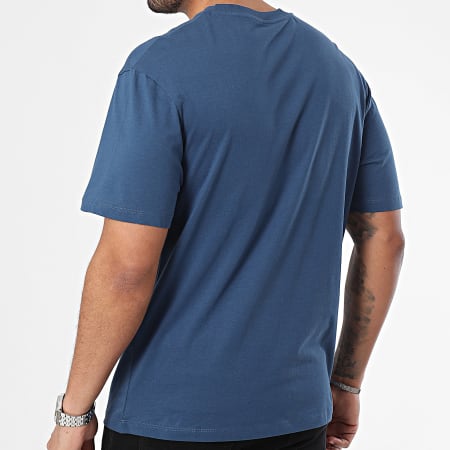 Jack And Jones - Camiseta estampada azul marino