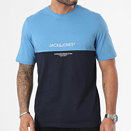 Jack And Jones - Ryder Blocking Camiseta Azul claro Azul marino