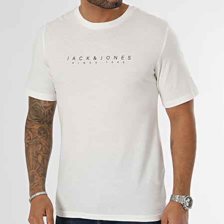 Jack And Jones - Tee Shirt Setra Blanc