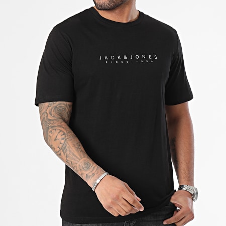Jack And Jones - Camiseta Setra Negra
