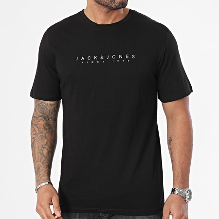 Jack And Jones - Camiseta Setra Negra