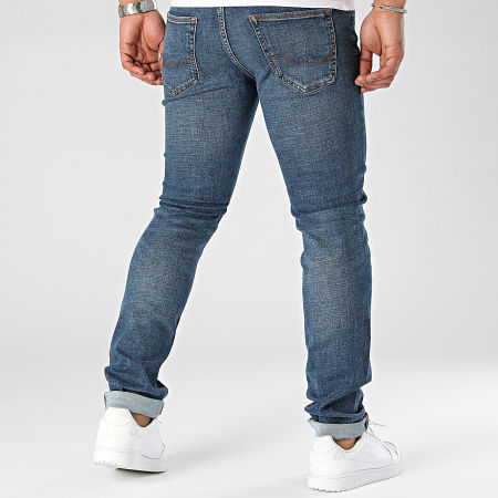 Jack And Jones - Jeans skinny in denim blu