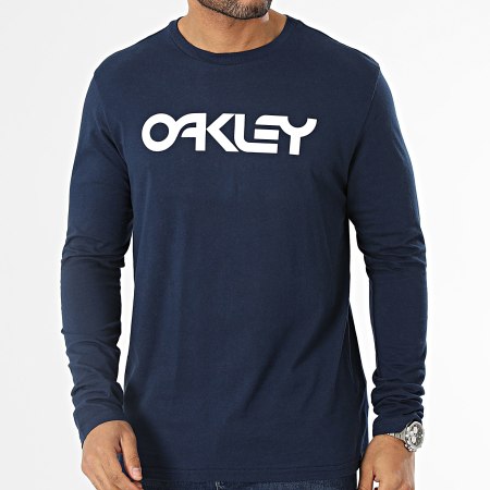 Oakley - Tee Shirt Manches Longues Mark II 2.0 Bleu Marine