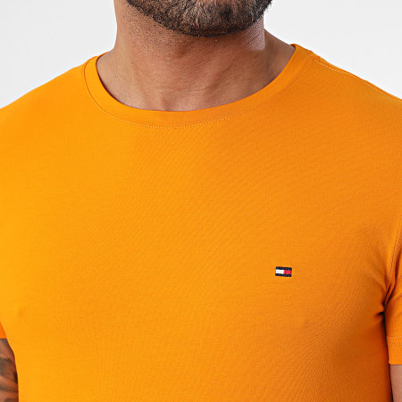 Tommy Hilfiger - Slim Stretch Camiseta 0800 Naranja