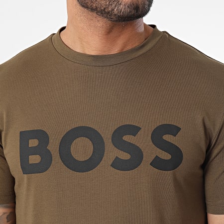 BOSS - Tee Shirt Thinking 1 50481923 Marron