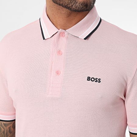 BOSS - Polo Manches Courtes Paddy 50469055 Rose