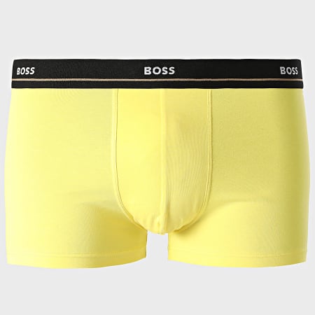 BOSS - Confezione da 5 boxer 50508889 Nero Grigio Antracite Giallo Blu Navy