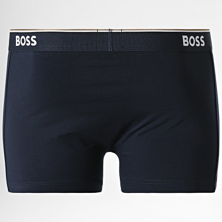 BOSS - Set di 3 boxer 50508985 Blu navy Blu chiaro