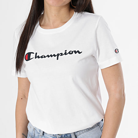 Champion - Maglietta da donna 117366 Bianco