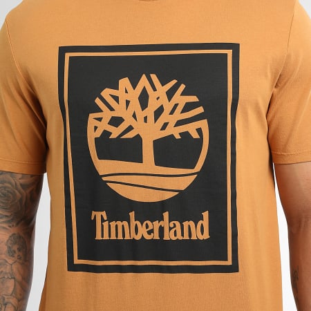 Timberland - Maglietta A5WQQ Cammello