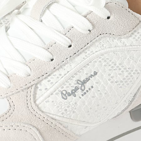 Pepe Jeans - Rusper Gala Zapatillas Mujer PLS40002 Blanco