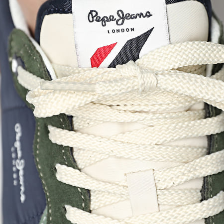Pepe Jeans - Sneaker Brit Mix PMS40006 Verde Khaki