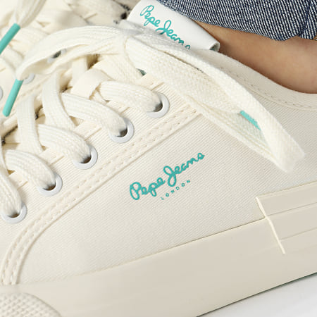 Pepe Jeans - Allen Brand Mujer Zapatillas PLS31557 Blanco