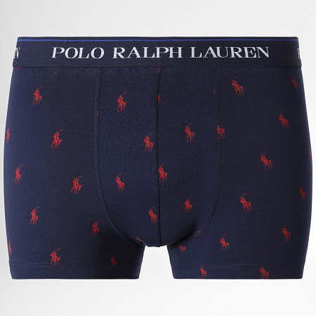 Polo Ralph Lauren - Lot De 3 Boxers Rouge Bleu Roi Bleu Marine