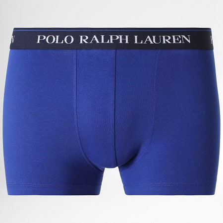 Polo Ralph Lauren - Lot De 3 Boxers Rouge Bleu Roi Bleu Marine