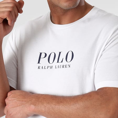 Polo Ralph Lauren - Camiseta blanca con logotipo