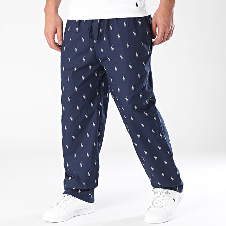 Polo Ralph Lauren - Pantalon All Over Player Bleu Marine