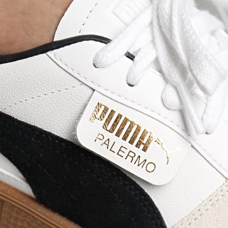 Puma - Palermo Sneakers 396464 Puma White Vapor Gray Gum