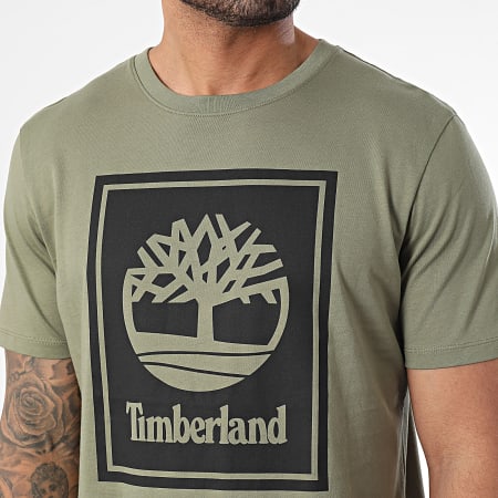 Timberland - Camiseta A5WQQ Caqui Verde