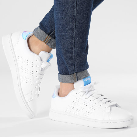 adidas - Baskets Femme Advantage IF6117 Footwear White Blue
