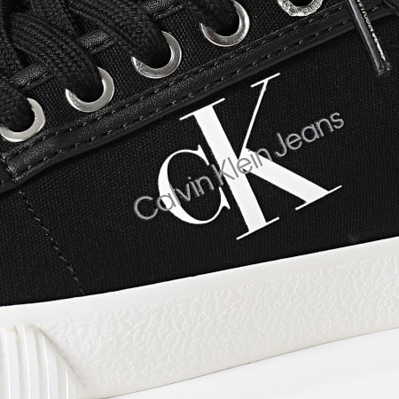 Calvin Klein - Baskets Femme Ess Vulc Mono 0482 Black White
