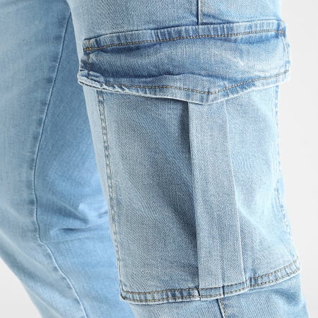 LBO - Jeans Cargo Pocket dal taglio regolare 3106 Denim blu