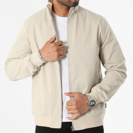 Only And Sons - Alexander Harrington 7613 Giacca con zip beige