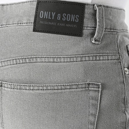 Only And Sons - Jeans slim Loom 22027617 Grigio