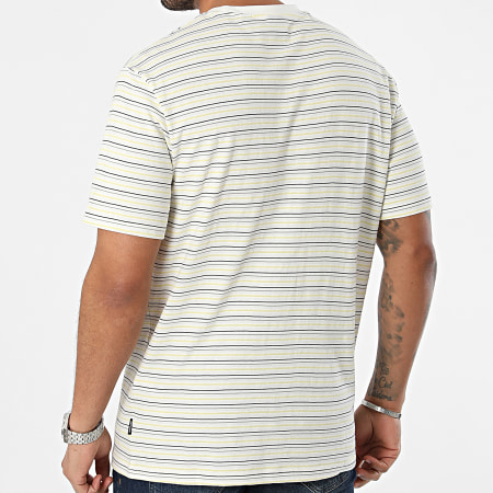 Only And Sons - Tee Shirt A Rayures Lian 8159 Blanc