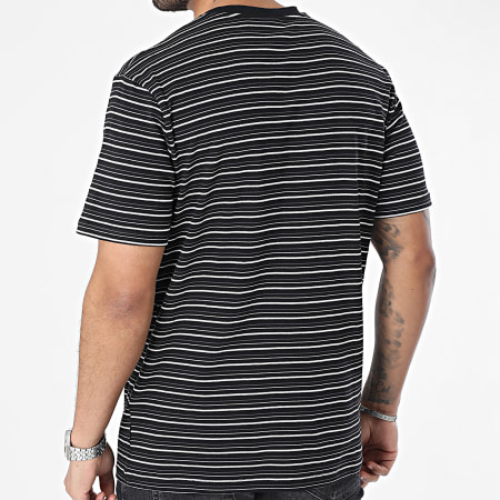 Only And Sons - Tee Shirt A Rayures Lian 8159 Noir