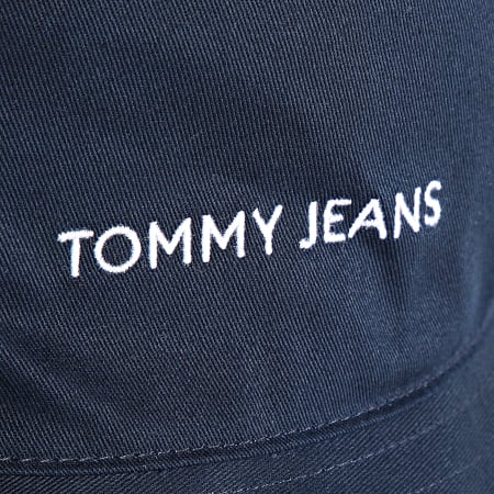 Tommy Jeans - Bob Linear Logo Bucket 2144 Azul Marino