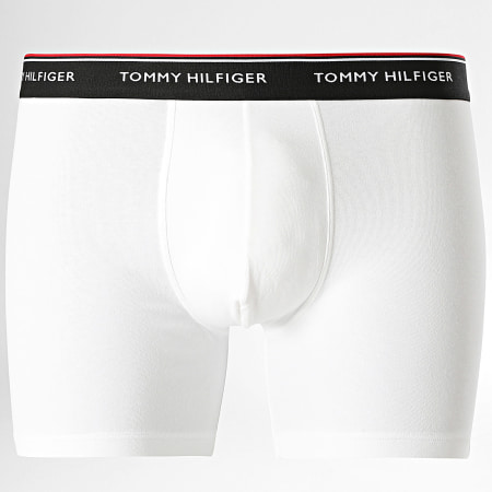 Tommy Hilfiger - Set di 3 boxer 0010 nero bianco grigio erica