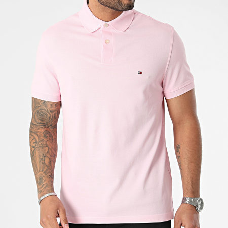 Tommy Hilfiger - Polo Manches Courtes Regular 1985 7770 Rose