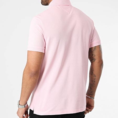 Tommy Hilfiger - Polo Manches Courtes Regular 1985 7770 Rose