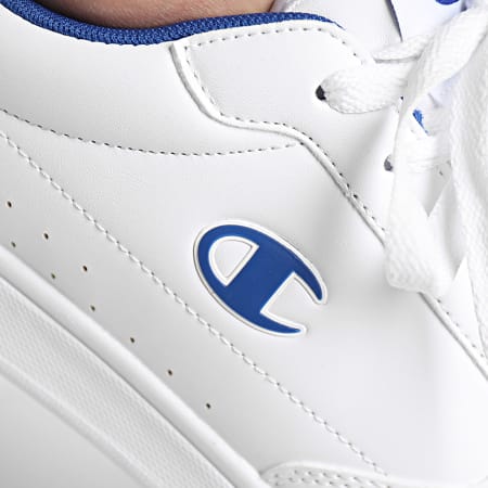 Champion - Sneakers New Court S22075 Bianco Blu Reale