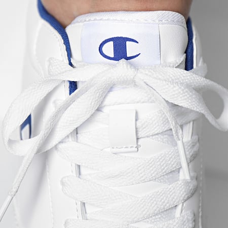 Champion - Sneakers New Court S22075 Bianco Blu Reale