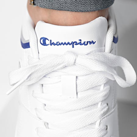 Champion - Sneaker Rebound Low S21905 Bianco Grigio Blu Reale