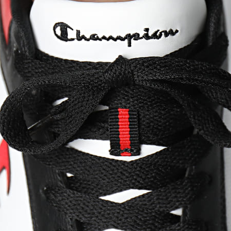 Champion - Rebound 2.0 Low Sneakers S21906 Negro Rojo Blanco
