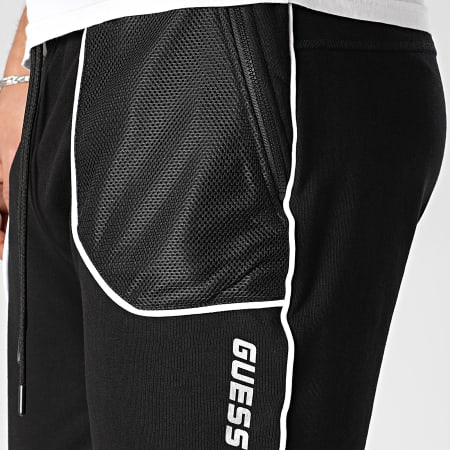 Guess - Z4RB08-KBK32 Pantaloni da jogging a fascia neri
